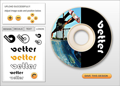 Better Skateboarding Custom Wheel Designer